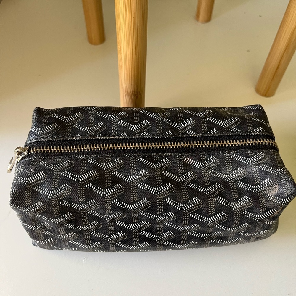 Goyard Small Chocolate Toiletry Bag⭐️
